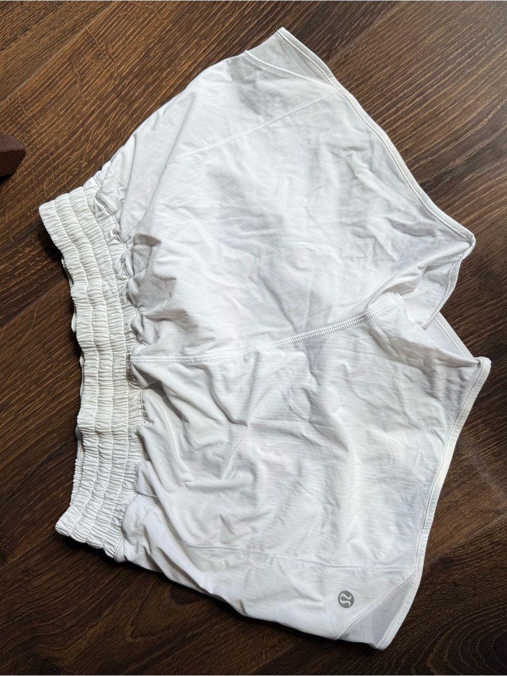 lululemon athletica White Athletic Shorts
